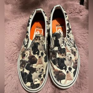 Puppy printed Vans